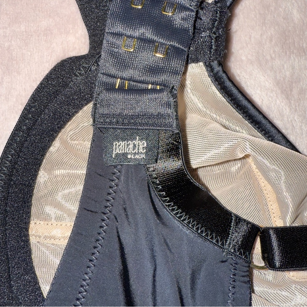 Panache black lace bra size 34E - Picture 6 of 9